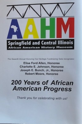 AAHM "Honoring our Heritage" Honorees 2018